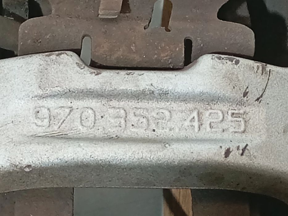Pinça travão / maxila de travão trás direita PORSCHE Panamera (970)