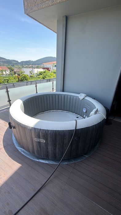 Intex SPA Insuflável circular Greywood Deluxe, 6 pessoas