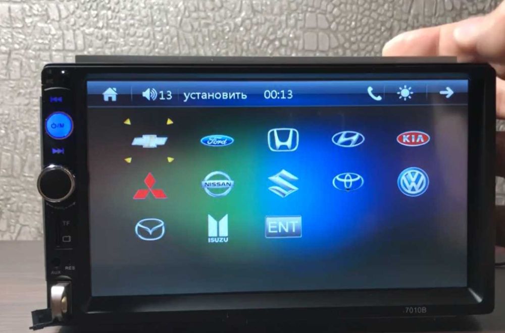 Автомагнітола pioneer 2din 7010в little з пультом дистанц керування