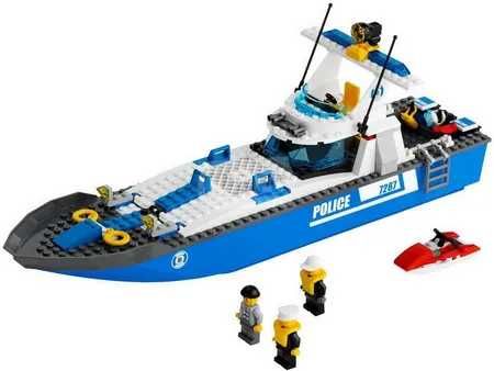 LEGO CITY 7287 - Łódź policyjna