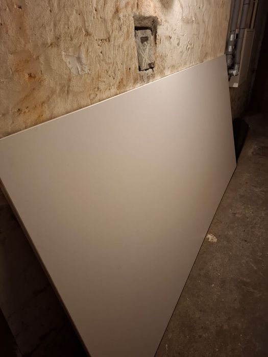 Blat/płyta mdf biała