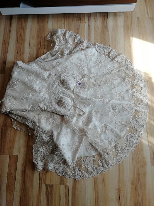 Suknia ślubna San Patrick z hiszpańskiej koronki