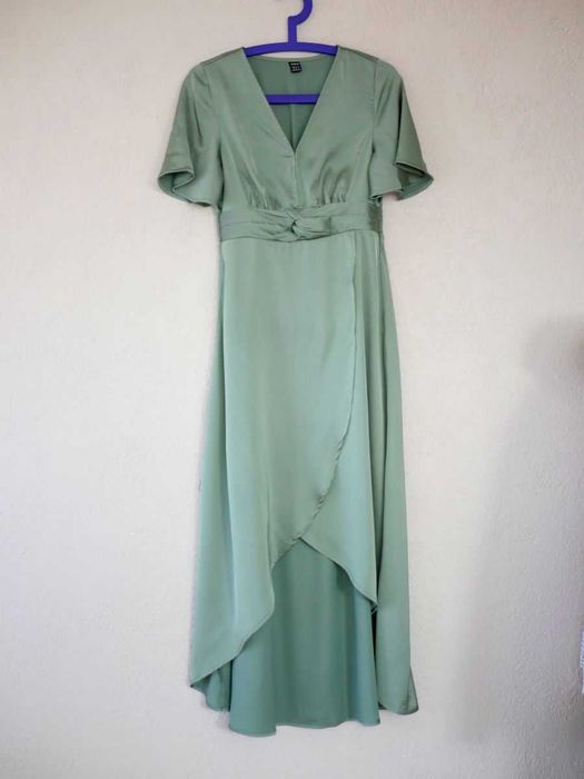 Sukienka Maxi SHEIN, Szałwiowa, Rozmiar S (36)