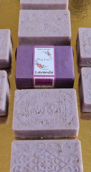 Sabonete Artesanal/Natural de Lavanda