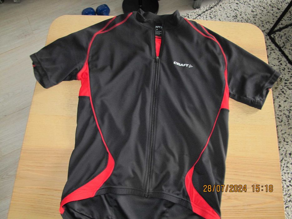 sporadycznie używana koszulka rowerowa CRAFT - M