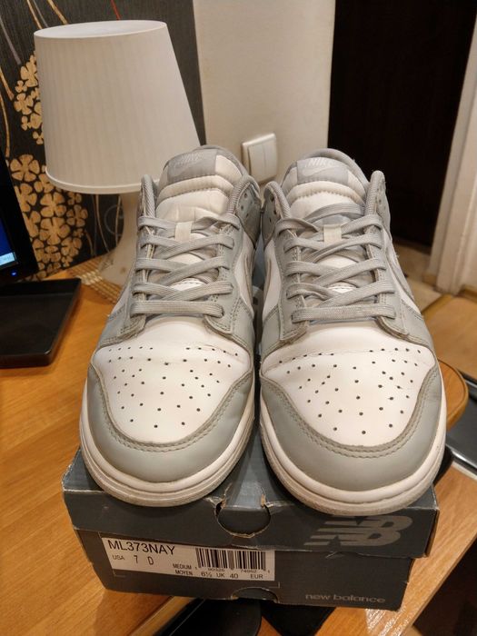 sneakersy Nike Dunk Low Grey Fog