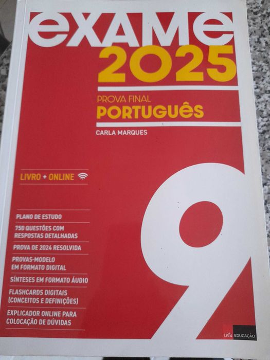 Livro de Português 9 ano preparação para exames novo