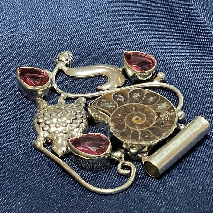 Pendente prata 925 medida de 5 cm