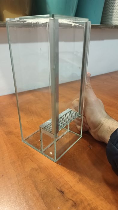 Terrarium szklane 10x10x25