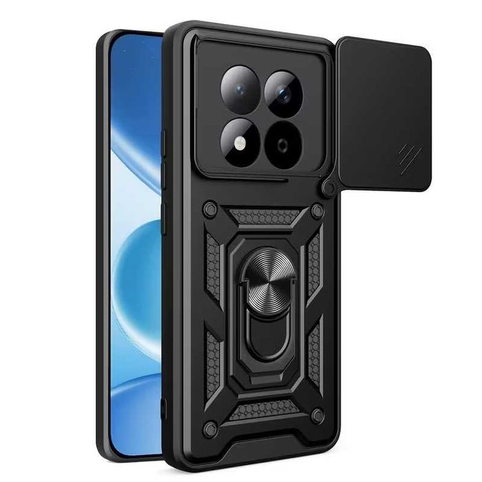 Capa Antichoque com Suporte para Xiaomi Redmi Note 15 5G