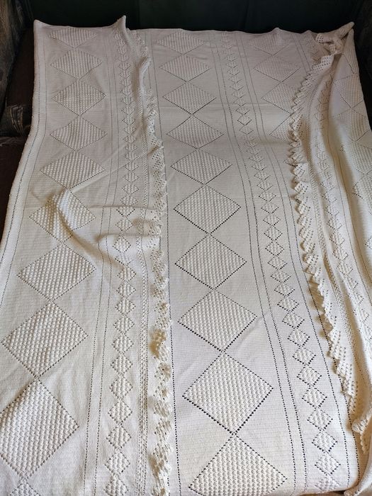 Покрывало хлопок винтаж на кровать