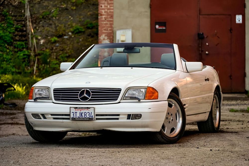 Mercedes-Benz SL bezwypadkowy, bez rdzy, sprawny dach