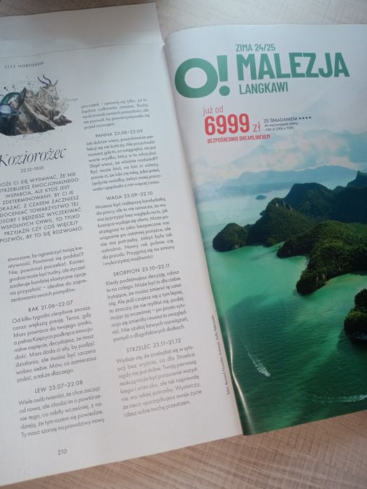 Czasopismo, miesięcznik Elle, styczeń 2025 rok
