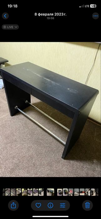 Парихмахерский стол, тележка, кресло парихмахера