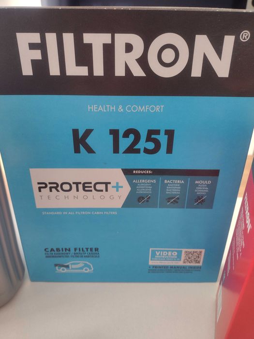 Filtry ford fiesta, zestaw trzech filtrów