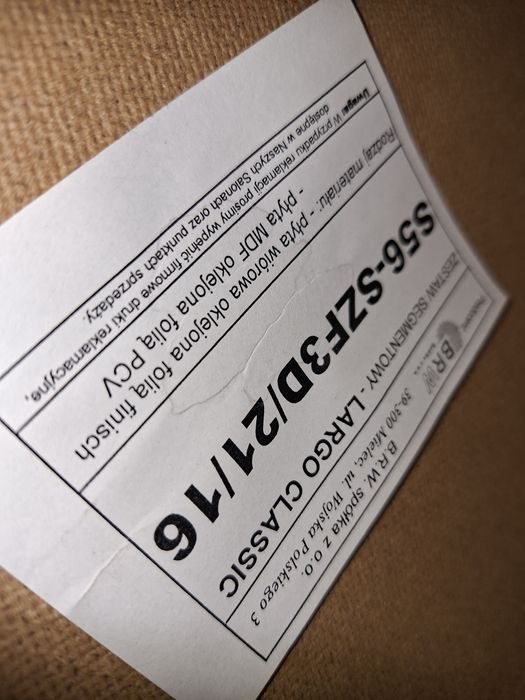 Szafa BRW LARGO CLASSIC - pojemna