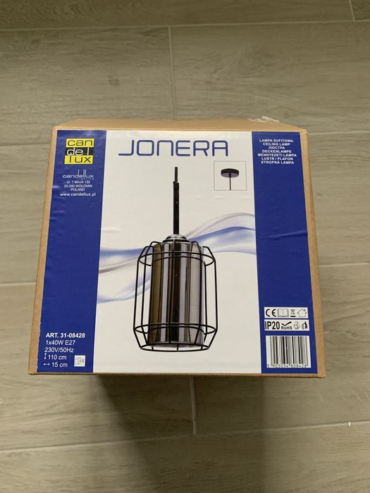 Lampa wisząca Jonera NOWA
