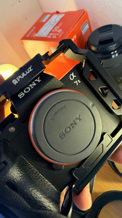 Sony A7ii + 2 lentes muito conservada