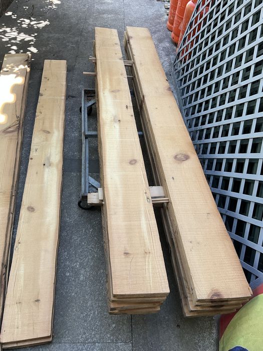 Madeira casquinha serrada