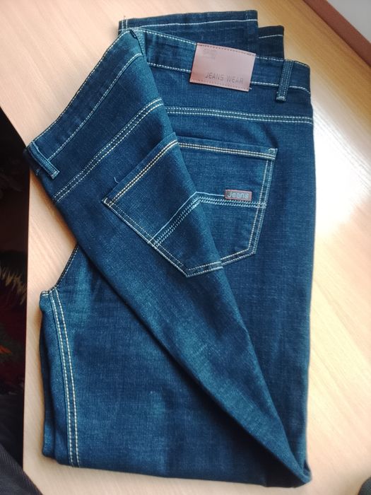 Spodnie męskie jeansy 102 w pasie.