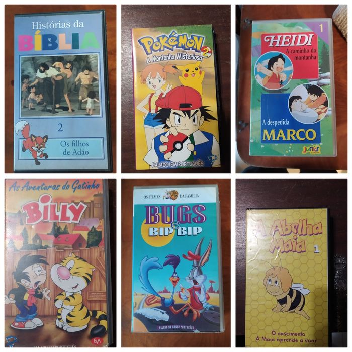 Cassetes VHS Filmes