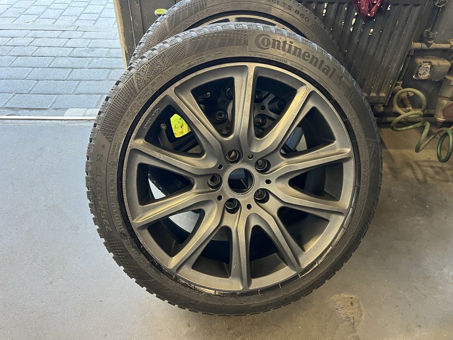 Borbet GERMANY r17 5x112 Mercedes VW Volkswagen Skoda Seat Audi Continental 225/45/17