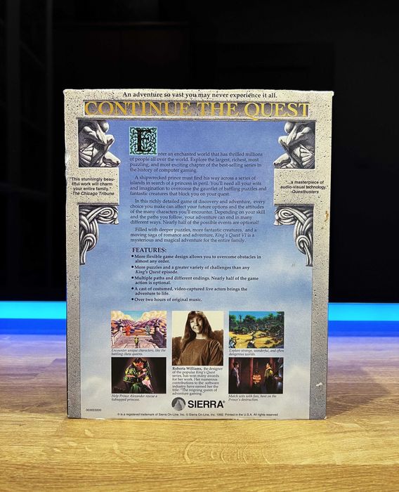 King's Quest VI - Big Box PC - Version Française - Sierra 1992