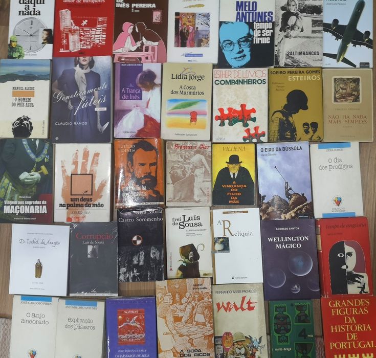 Livros Autores portugueses e lusófonos