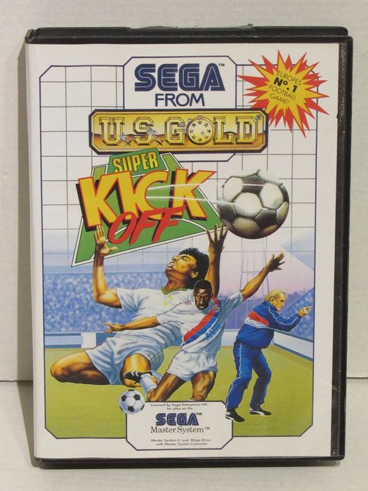 Jogo Sega Master System Super Kick Off completo
