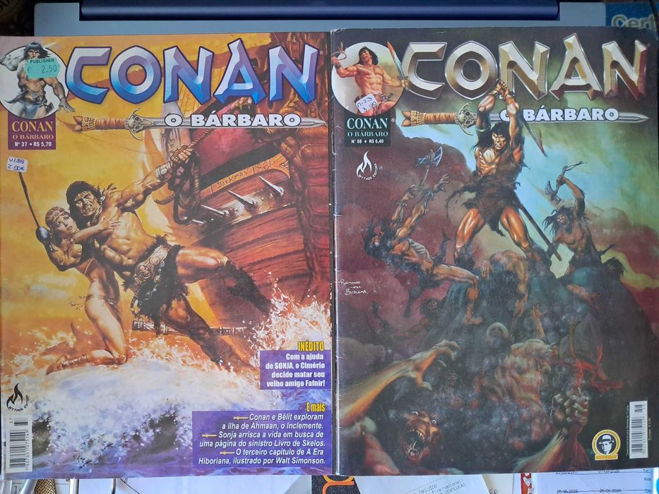 Conan, o bárbaro, Bd's Marvel