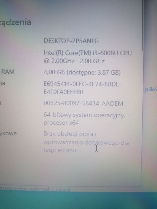 Laptop Dell Inspiron 3567 i3