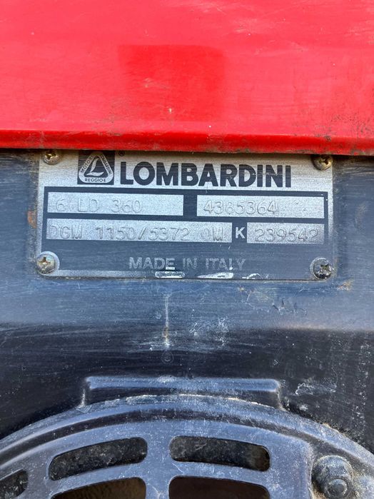 Motocultivador com fresa de 70cm  como novo, motor lombardini