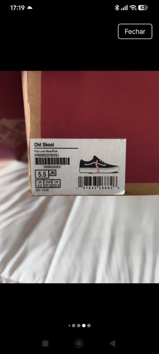 Sapatilhas Vans Criança