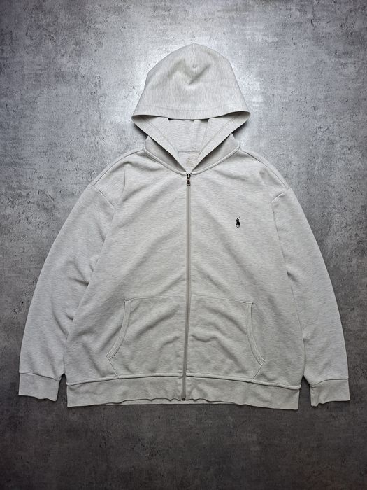 Bluza rozpinana ralph lauren szara XXL