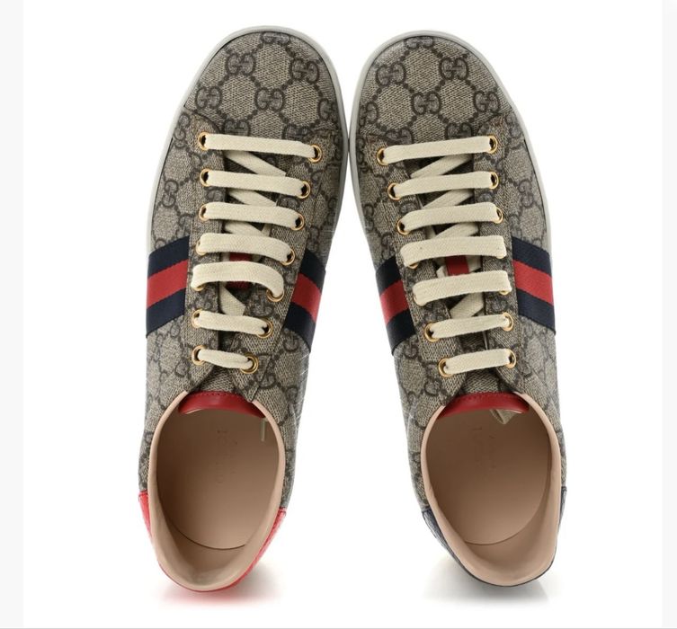 кеды Gucci ОРИГИНАЛ suprem monogram