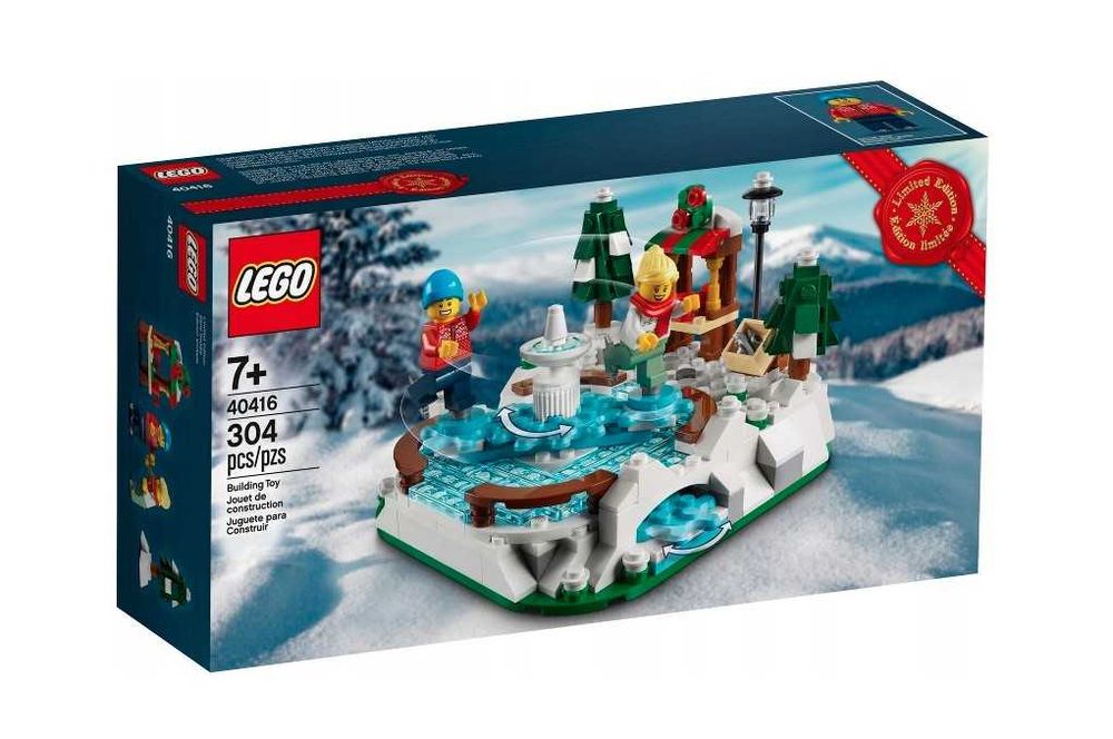 LEGO 40416 – Lodowisko (NOWY, fabrycznie zapakowany)