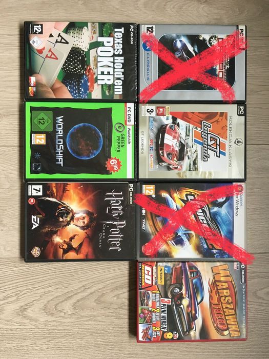 Wyprzedaż gier, filmów i muzyki PC PS3 PS2 PSP DVD CD