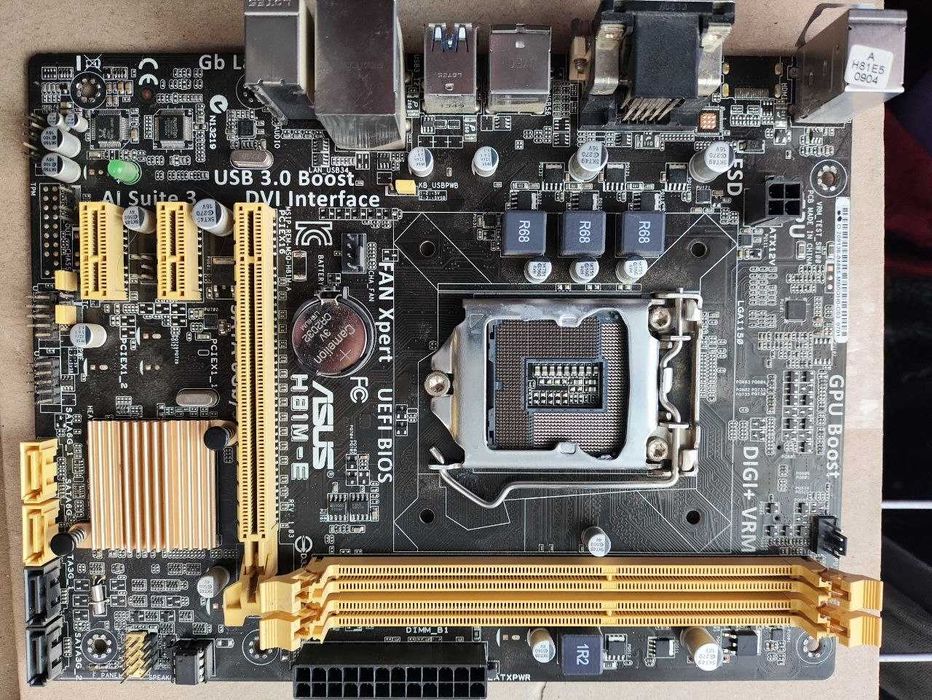 asus h81m e - купить компьютеры и комплектующие - Цена на OLX.ua