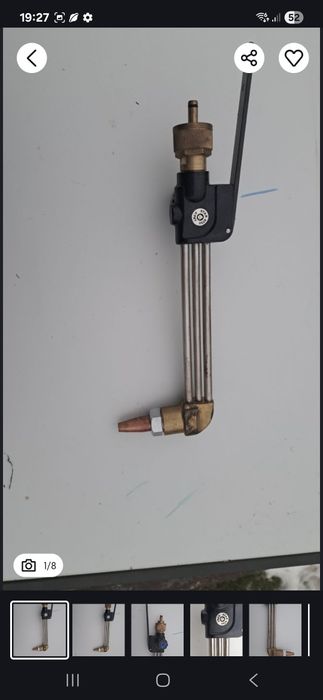 Palnik do cięcia  metalu