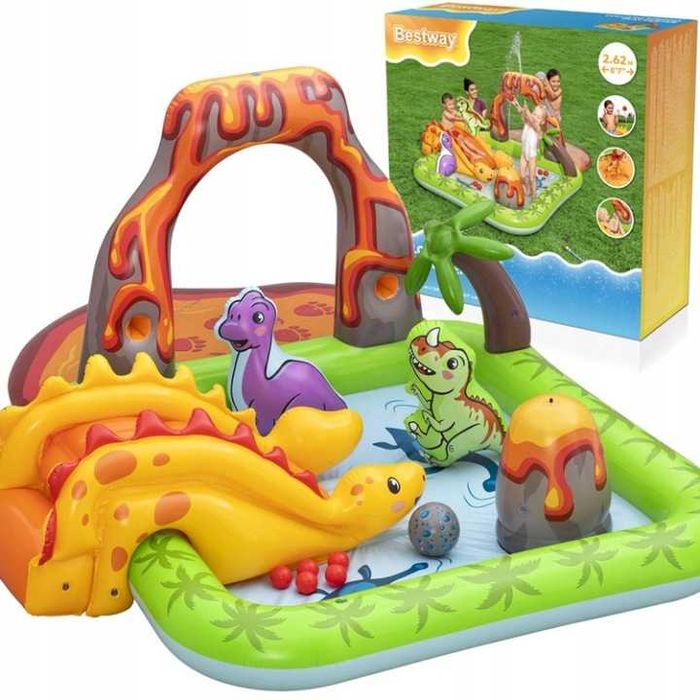 Basen dmuchany z daszkiem kwadratowy Bestway 140 x 140cm DO OGRODU NA PLAŻĘ