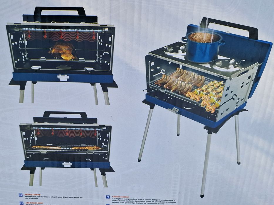 JEDYNY NOWY Grill Gazowy Walizkowy Kuchenka Turystyczna Campingaz