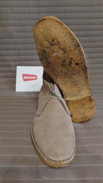 Замшевые  Clarks Desert Boots(туфли,ботинки,кроссовки,обувь