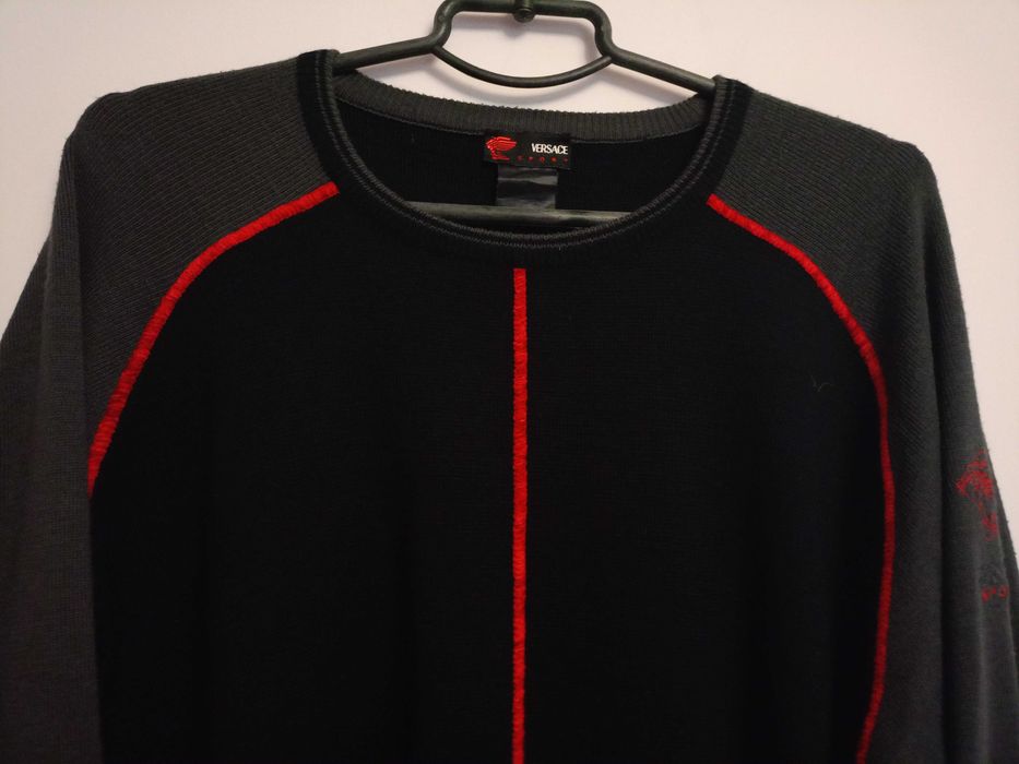 Свитер Versace Sport Luxury с логотипом Medusa, размер XL