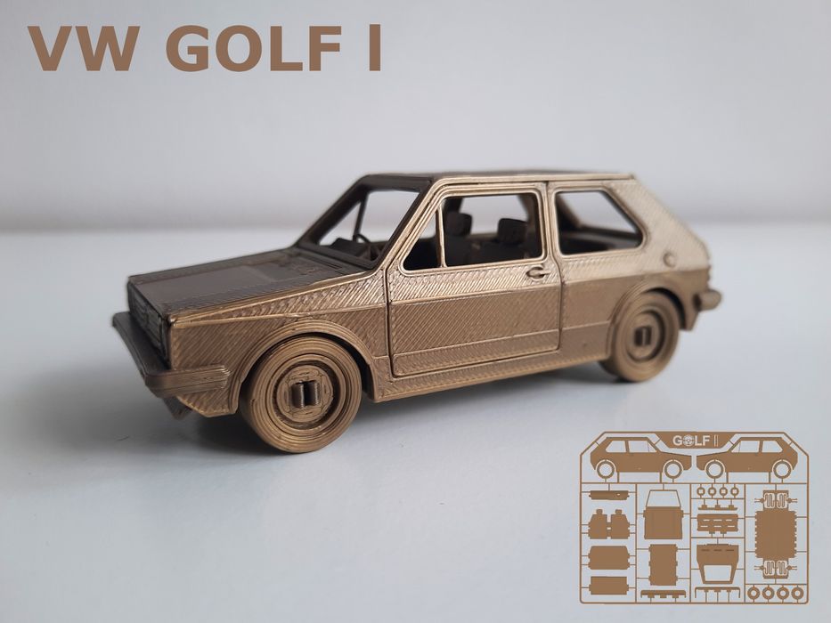 VW Golf I, model do samodzielnego złożenia