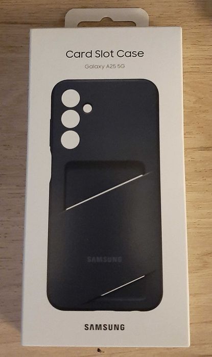 Etui SAMSUNG Card Slot Case do Galaxy A25 5G Czarny