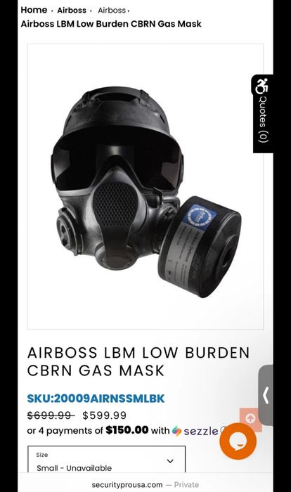 Протигаз AVON M50 Military