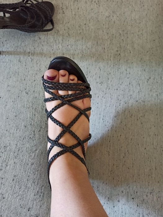 Skórzane buty szpilki Ryłko 37