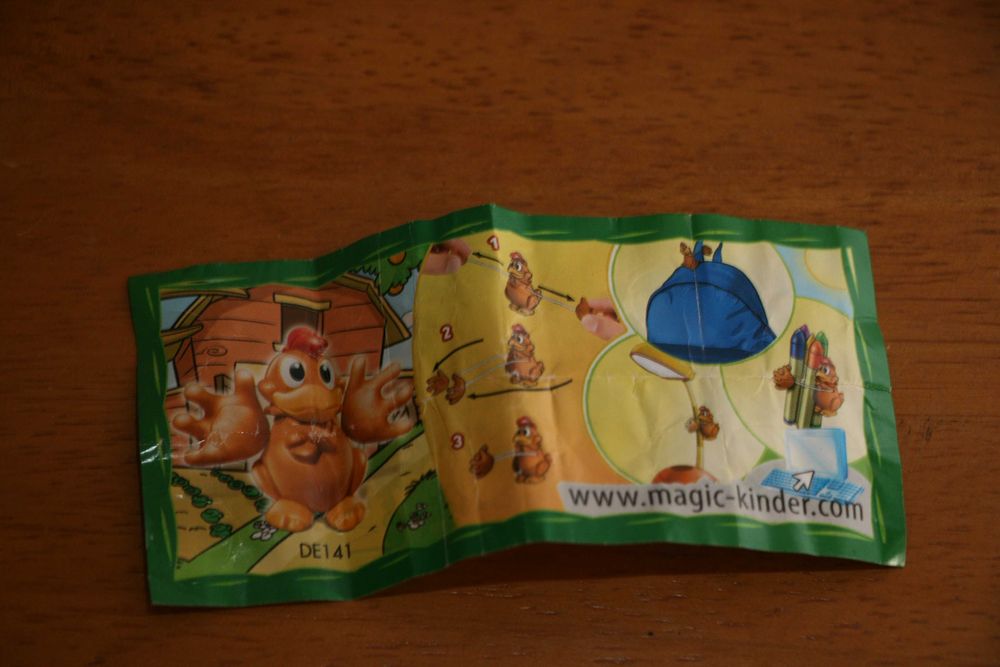 Kinder DE141, Galinha
