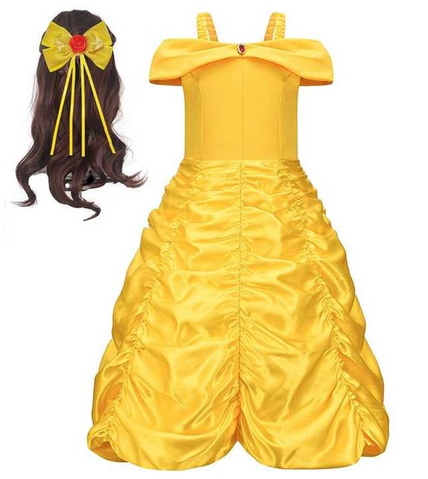 Карнавальный костюм Принцессы Disney платье Белль Красавица и Чудовище