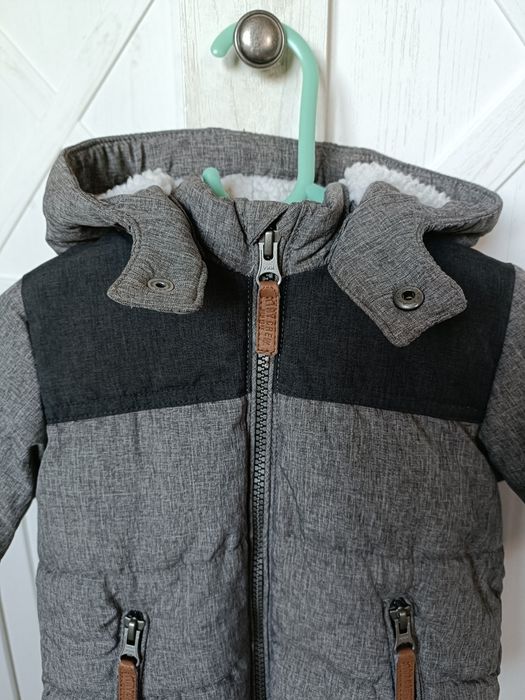 Kurteczka z ociepleniem HM 74 kaptur polar